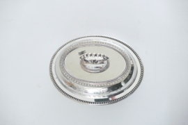 Martin Hall & Co. -Silver Plated Lidded Dish - England, 1900-1936