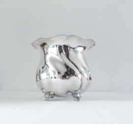 A fine and large silver Cachepot - Wilhelm Binder, Schwäbisch Gmünd - c, 1950