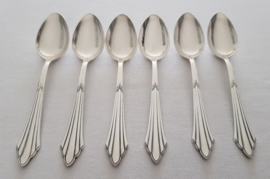 WMF - A set of 10 Art Deco teaspoons - Germany, 1920's-1930's