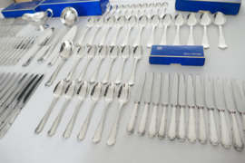 Bruno Wiskemann - Silver Plated Cutlery Set - Chippendale - 123-piece/12-pax. - Belgium, c. 1960's