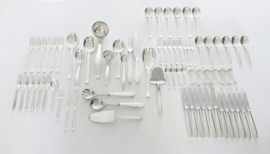 Gero, Georg Nilsson - Silver Plated Cutlery Canteen- 72-piece/6-pax. - the Netherlands, 1950-1965
