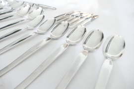 Silver Plated Cutlery Set - 48-piece/6-pax. - Model 248 Evolution - Gero, Gerritsen Zeist