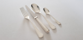 A Silver Plated Art Deco set of Cutlery - 48-piece/12-pax.