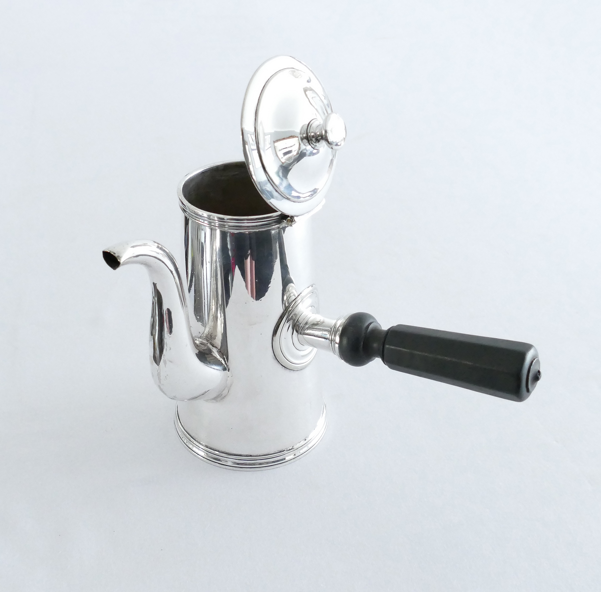 Large Silver Plated Chocolatière - Paris, c. 1850