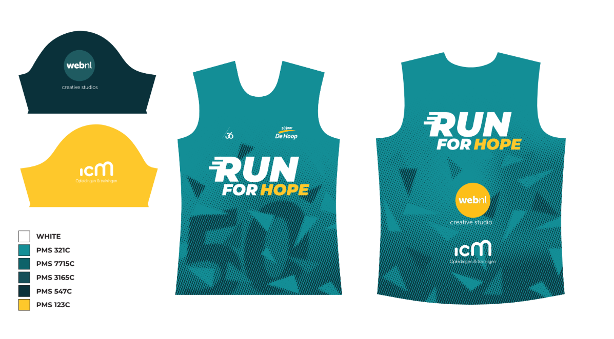 Hardloopshirt Run for Hope