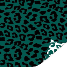 Cadeaupapier -  Cheetah wild Green