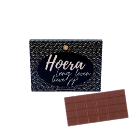 Chocoladereep - Hoera Lang Leven Lieve Jij