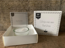 Lichtje met een berichtje - Hiep Hiep Hoera