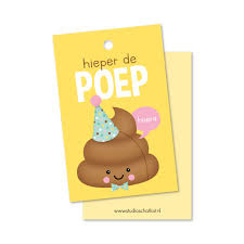 Cadeaulabel - hieper de POEP