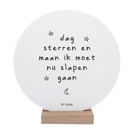 Wooncirkel - Dag sterren en maan ik moet nu slapen gaan