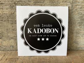 Kadobon - € 10