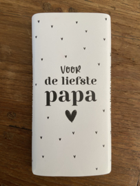 Chocolade wikkel - Voor de liefste papa