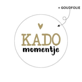 Sticker - Kado momentje - 5 stuks