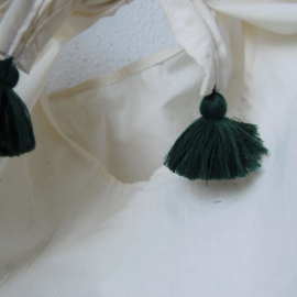 Tassel Eco bag Green