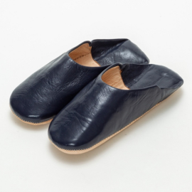 Babouche simple Navy