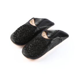 Sequin babouche Black