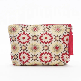 Arabesque pouch L Red