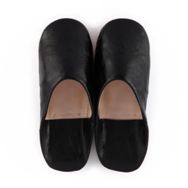 Babouche simple Black