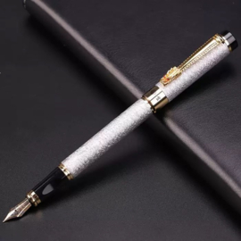 Vulpen met draak clip en 5 inktpatronen