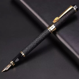 Vulpen met draak clip en 5 inktpatronen