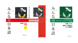 Minna no Nihongo 1 set: Minna no Nihongo 1 textbook + workbooks + German translations and grammatical explanations