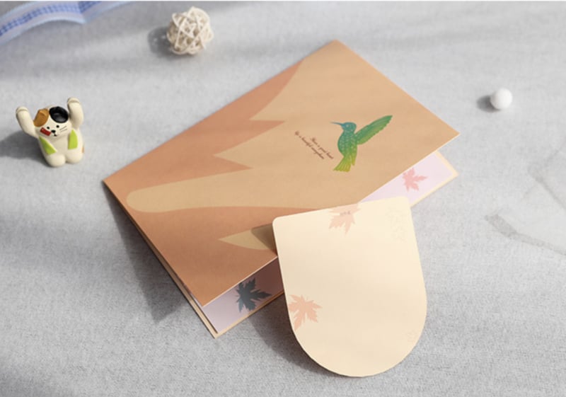 3D Pop up wenskaart Kolibrie