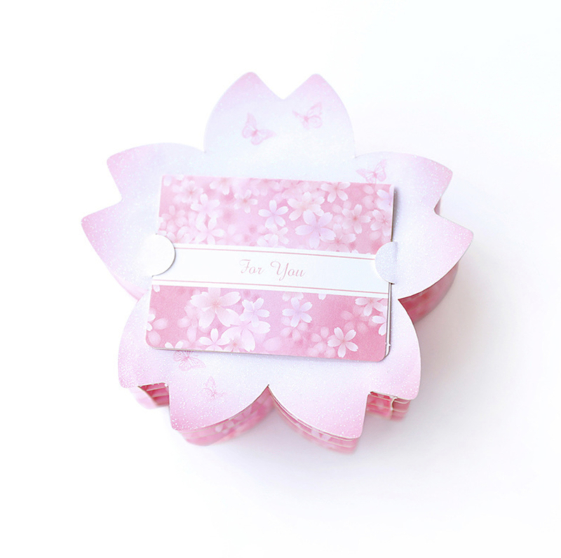 3D Sakura kersenbloesem met Vlinders en Bloemen