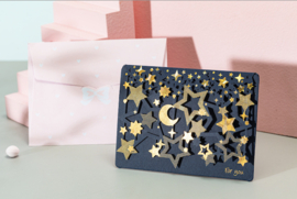 Voordeelset Mini kaarten- cadeaukaartjes 5 stuks met enveloppen