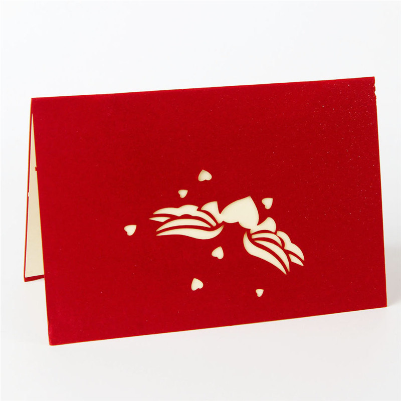 Pop-up card 3D heart
