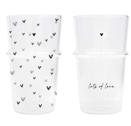 Bastion Collections - Tumbler hearts  (nieuw) PRE ORDER