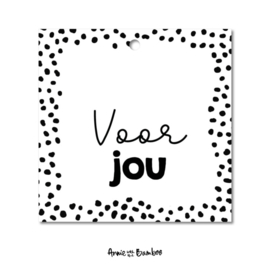 Cadeaulabel Voor jou