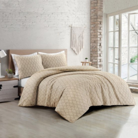 Dekbedovertrek Papillon Axel zand