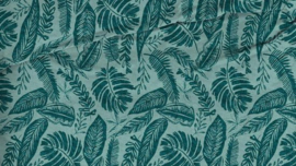 Dekbedovertrek Romanette Calathea Teal