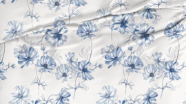 Dekbedovertrek Romanette Filippa blauw