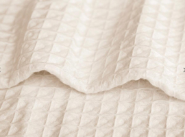 Dekbedovertrek Beau Maison Wafel creme