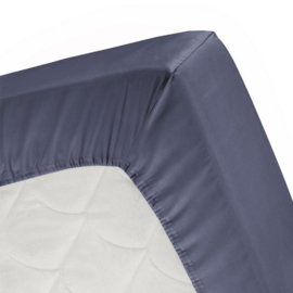 Hoeslaken Cinderella Percaline Katoen donker blauw