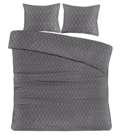 Dekbedovertrek Papillon Axel antraciet