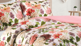 Dekbedovertrek Papillon Olivia wit