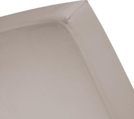 Hoeslaken Cinderella Percaline katoen taupe