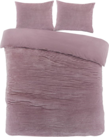 Dekbedovertrek Papillon rib Dorit roze