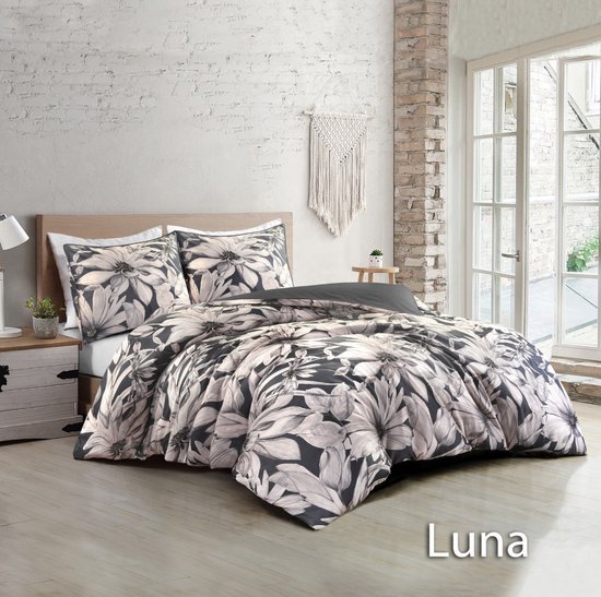 Dekbedovertrek papillon Luna navy