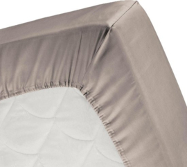 Hoeslaken Cinderella Percaline katoen taupe