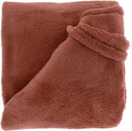 Unique Living plaid Justin 150x200 marsala