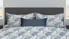 Dekbedovertrek Romanette Pantheon blauw