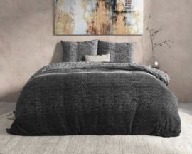 Dekbedovertrek dreamhouse Flanel Gradient antraciet