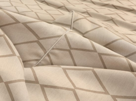 Dekbedovertrek Papillon Axel zand