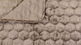 Bedsprei Peggy taupe