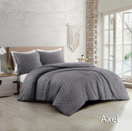 Dekbedovertrek Papillon Axel antraciet