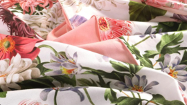 Dekbedovertrek Papillon Olivia wit