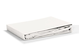Hoeslaken  Iseng percale katoen met 40 cm hoek wit